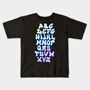 Alphabet Rainbow Kids T-Shirt